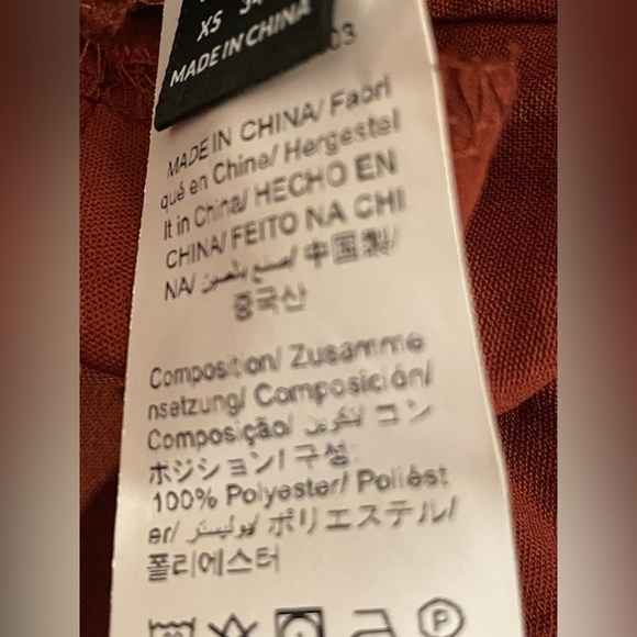 NEW Rust Orange V-Neck Two-Way Jumpsuit - Picture 6 of 6